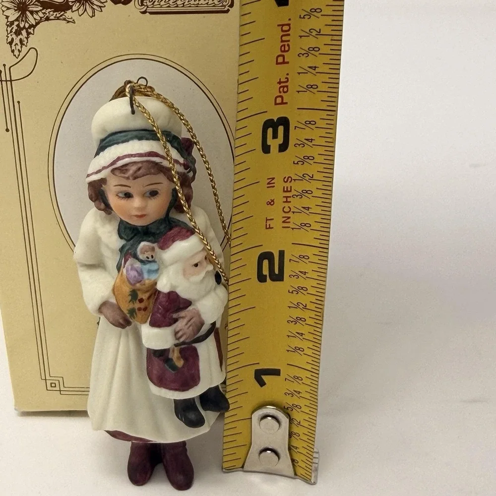 Jan Hagara Nikki Vintage 1985 Christmas Ornament Royal Orleans Ltd Ed w/‎ COA